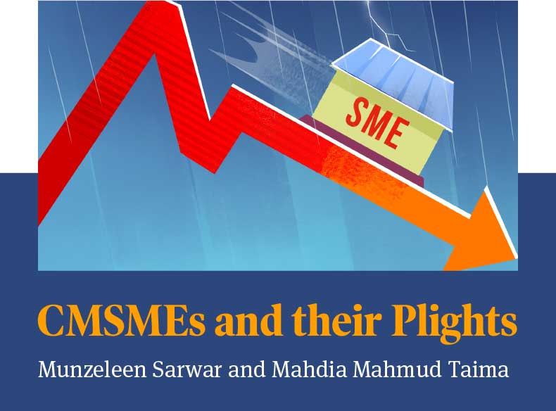 CMSMEs and their Plights: Downturn in Small Business, Declining SME Performance, Munzeleen Sarwar, Mahdia Mahmud Taima